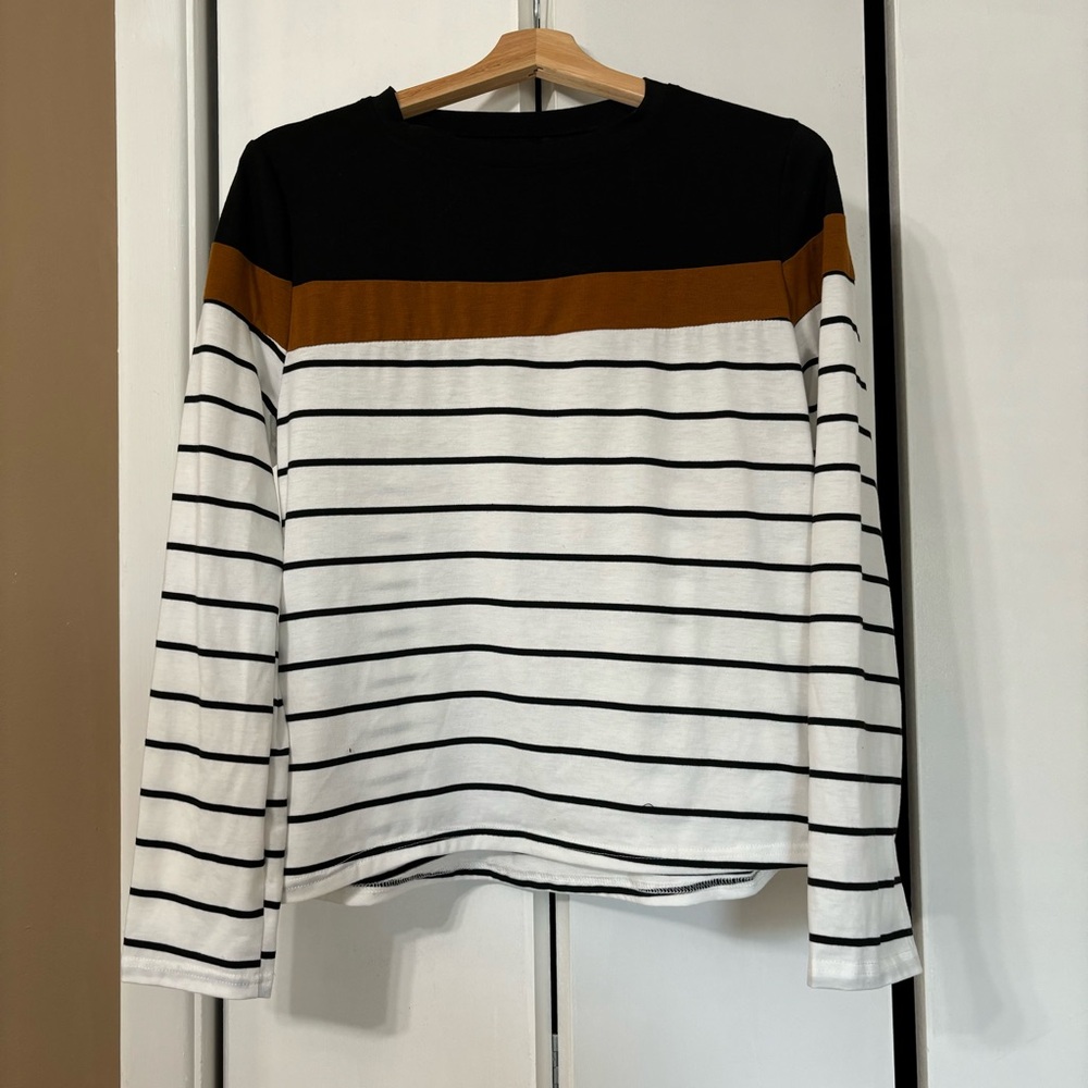 Striped boutique shirt